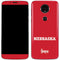 University of Nebraska Red Moto E5 Plus Skin