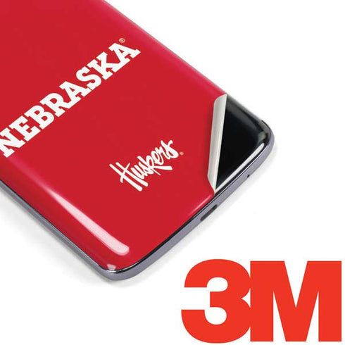 University of Nebraska Red Moto E5 Plus Skin