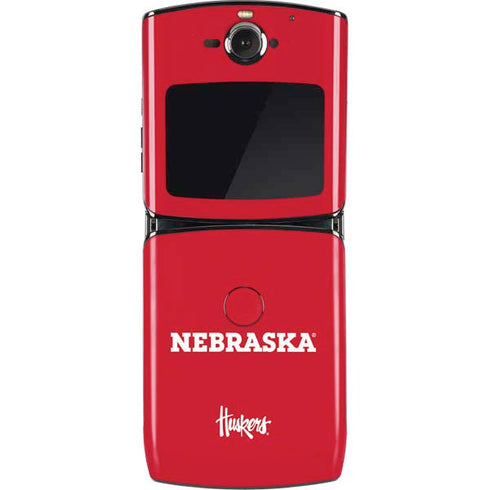 University of Nebraska Red Motorola RAZR Skin
