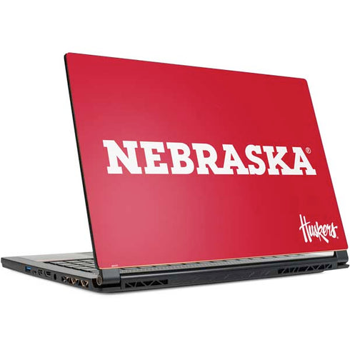University of Nebraska Red MSI GS65 Stealth Laptop Skin