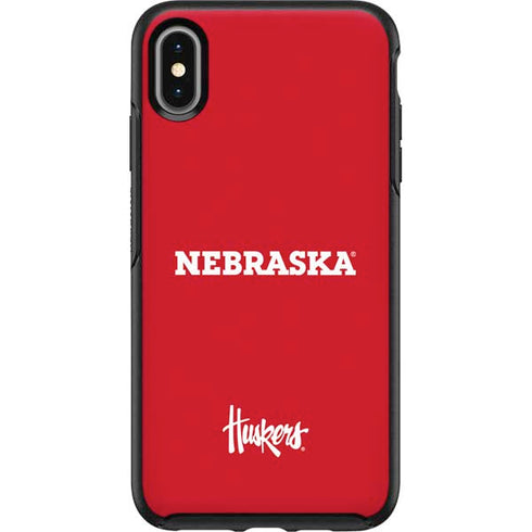 University of Nebraska Red Otterbox Symmetry iPhone Skin