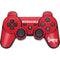 University of Nebraska Red PS3 Dual Shock wireless controller Skin