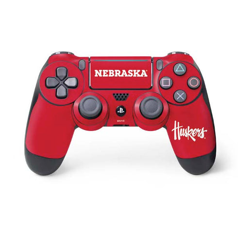 University of Nebraska Red PS4 Pro/Slim Controller Skin