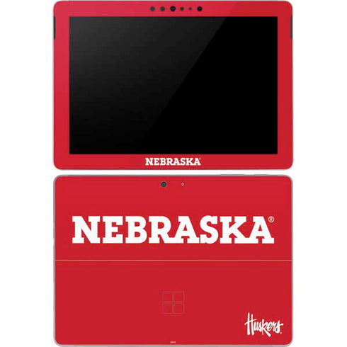 University of Nebraska Red Surface Go Skin