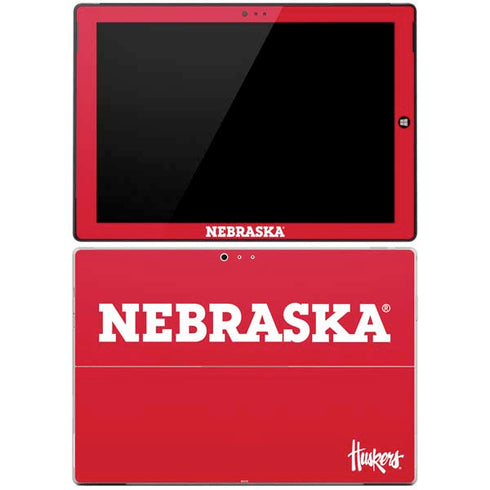 University of Nebraska Red Surface Pro 3 Skin