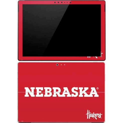 University of Nebraska Red Surface Pro 4 Skin