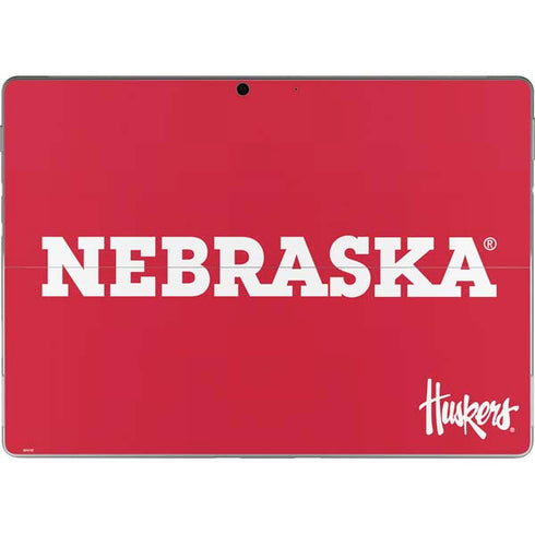 University of Nebraska Red Surface Pro 8 Skin