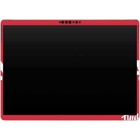 University of Nebraska Red Surface Pro 8 Skin