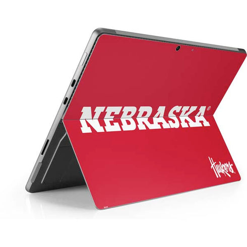 University of Nebraska Red Surface Pro 8 Skin
