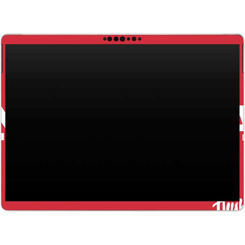 University of Nebraska Red Surface Pro 9 Skin