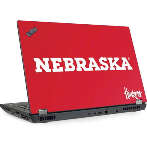 University of Nebraska Red Lenovo ThinkPad Skin