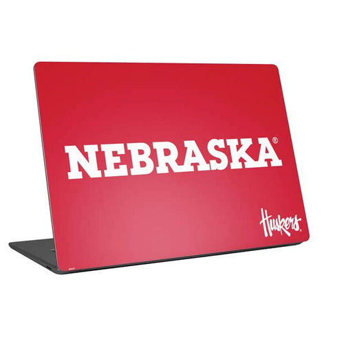 University of Nebraska Red Universal Laptop 13in (10.6 x 7.6in) Skin