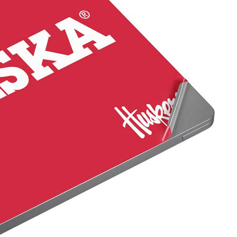 University of Nebraska Red Universal Laptop 15in (12.2 x 8.8in) Skin