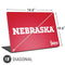 University of Nebraska Red Universal Laptop 18in (14.6 x 10.6in) Skin