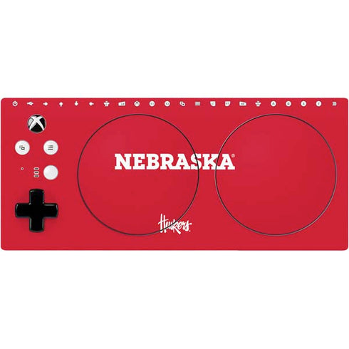 University of Nebraska Red Xbox Adaptive Controller Skin