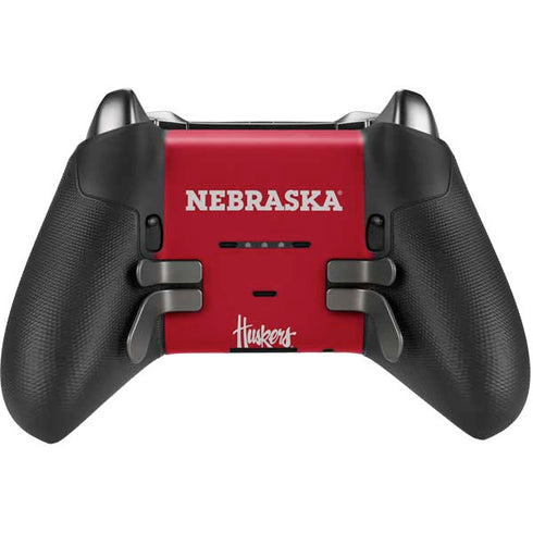University of Nebraska Red Xbox Elite Wireless Controller Series 2 Skin