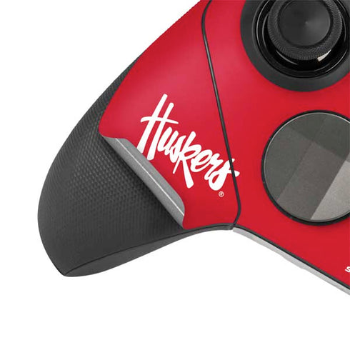 University of Nebraska Red Xbox Elite Wireless Controller Series 2 Skin
