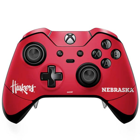 University of Nebraska Red Xbox One Elite Controller Skin