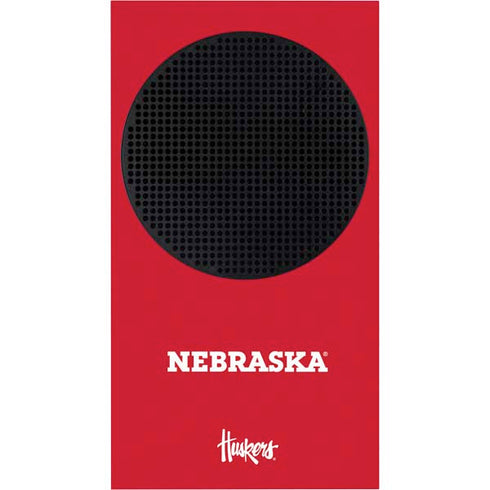 University of Nebraska Red Xbox Series S Console Skin