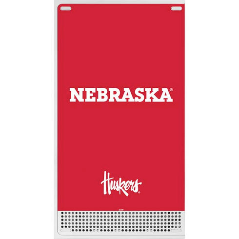 University of Nebraska Red Xbox Series S Console Skin