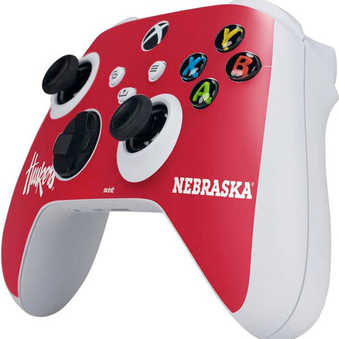 University of Nebraska Red Xbox Series S Controller Skin