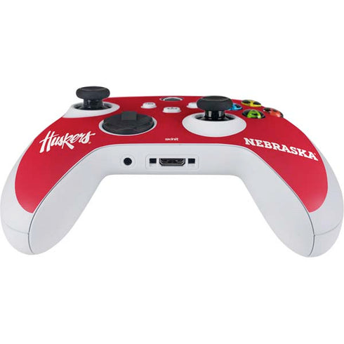 University of Nebraska Red Xbox Series S Controller Skin
