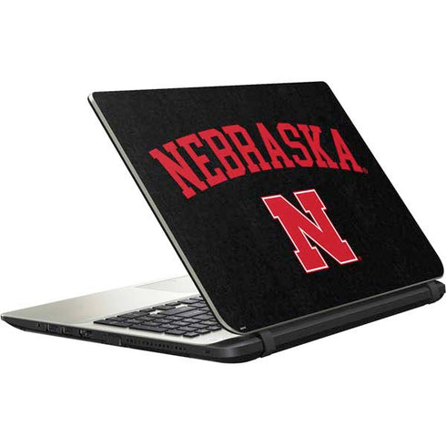 University of Nebraska Collegiate Text Black Satellite L50-B / S50-B Skin