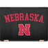 University of Nebraska Collegiate Text Black HP Spectre Skin