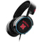 University of Nebraska Collegiate Text Black SteelSeries Arctis 3 Skin