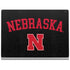 University of Nebraska Collegiate Text Black Surface Book 2 15in Skin