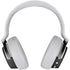 University of Nebraska Collegiate Text Black Surface Headphones Skin
