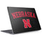 University of Nebraska Collegiate Text Black Surface Laptop 2 Skin