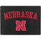 University of Nebraska Collegiate Text Black Surface Pro 8 Skin