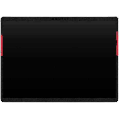 University of Nebraska Collegiate Text Black Surface Pro 8 Skin