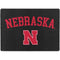 University of Nebraska Collegiate Text Black Surface Pro 9 Skin
