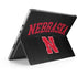 University of Nebraska Collegiate Text Black Surface Pro 9 Skin