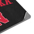 University of Nebraska Collegiate Text Black Universal Laptop 16in (13 x 9.4in) Skin