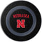 University of Nebraska Collegiate Text Black Wireless Charger Skin