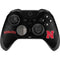 University of Nebraska Collegiate Text Black Xbox Elite Wireless Controller Series 2 Skin