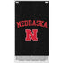 University of Nebraska Collegiate Text Black Xbox Series S Console Skin