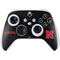 University of Nebraska Collegiate Text Black Xbox Series S Controller Skin