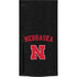 University of Nebraska Collegiate Text Black Xbox Series X Console Skin