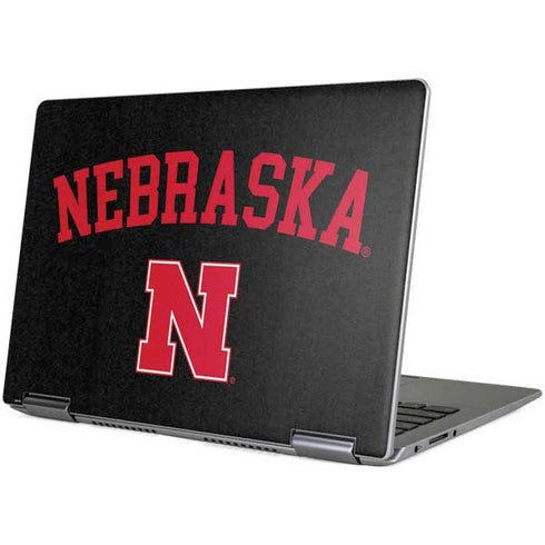 University of Nebraska Collegiate Text Black Yoga 710 14in Skin