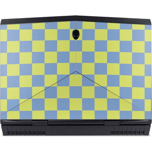 Neon Checkered Dell Alienware Skin