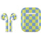 Neon Checkered Apple AirPods 2 Skin