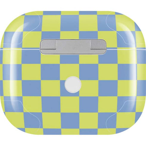Neon Checkered Apple AirPods (3rd Gen 2021) Skin