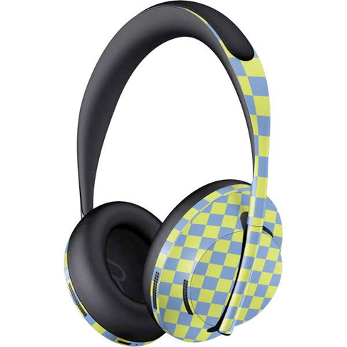 Neon Checkered Bose Noise Cancelling Headphones 700 Skin