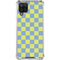 Neon Checkered Galaxy A12 Clear Case