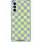 Neon Checkered Galaxy A13 5G Clear Case