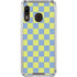 Neon Checkered Galaxy A30 Clear Case